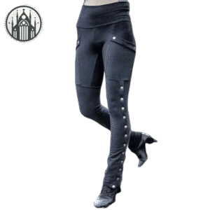 Legging Gothique Rivet Nylon Spandex — Univers Gothique