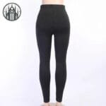Legging Gothique Lacet Rouge Pour Femme - Livraison Offerte