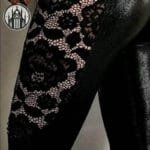 Legging Gothique Motard Pour Femme