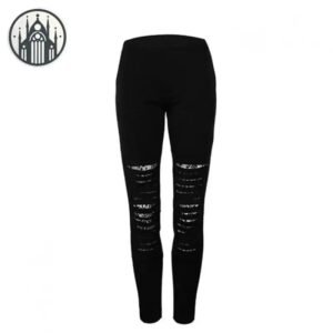 Legging Gothique Entailles Dentelle — Univers Gothique