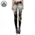 Leggings Gothique Bouc: Matière Douce Et Confortable - s