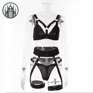 Harnais Gothique Ensemble Sous-vêtements — Univers Gothique