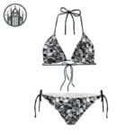 maillot de bain gothique camouflage livraison offerte noir s de bain 587 Maillot De Bain Gothique Camouflage - Livraison Offerte - Noir / s