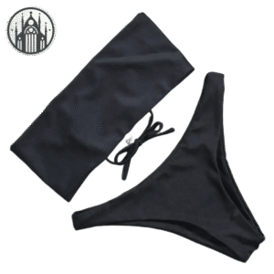Maillot de Bain Gothique Bandeau Femme — Univers Gothique