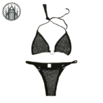 Maillot de bain gothique strass femme — Univers Gothique