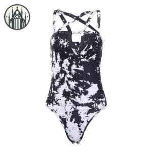 Haut Gothique Tankini Polyester — Univers Gothique