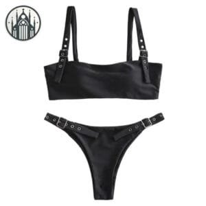 Maillot De Bain Gothique Ultra Tendance - s