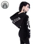 Manteau Gothique à Capuche Pour Femme