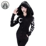Manteau Gothique à Capuche Pour Femme