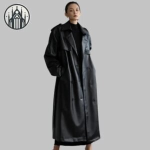 Manteau Gothique Double Boutonnage Femme — Univers Gothique