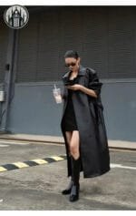 Manteau Gothique à Fermeture Double Boutonnée