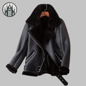 Manteau Gothique Simili Cuir Classique — Univers Gothique