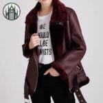 Manteau Gothique Automne/hiver Classique Adapté Pour Temps Humides - Bordeaux / s