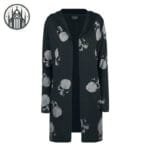 Manteau Gothique Doudoune: Style Noir élégant - s