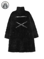 manteau gothique elegant en fourrure vegane 629 Manteau Gothique élégant En Fourrure Végane