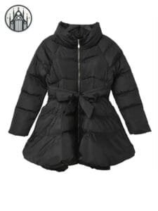Manteau Gothique En Polyester Avec Rembourrage écologique - s