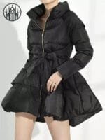 Manteau Gothique En Polyester Avec Rembourrage écologique - Xxl