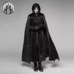 Manteau Gothique En Polyester Et Coton Confortable