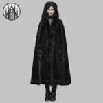 Manteau Gothique En Polyester: Style Médiéval Pour Femme