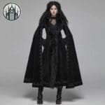 Manteau Gothique En Polyester: Style Médiéval Pour Femme - Xl