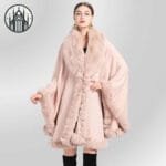 Manteau Gothique Facile D’entretien - Rose / Taille Unique