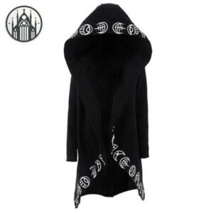 Manteau Gothique Noir Femme — Univers Gothique