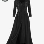 Manteau Gothique Lolita Polyester