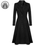 Manteau Gothique Femme: Style Sombre Et Chic - Noir / s