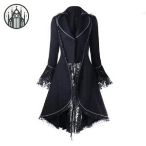 Manteau Gothique Vintage Noir Homme — Univers Gothique