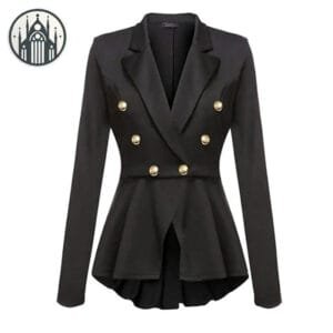 Manteau Gothique Noir: L’élégance Sombre - s