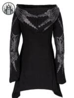Manteau Gothique Noir - L’essentiel Pour Les Femmes Gothiques