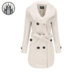 Manteau Gothique Noir - Style Mystérieux & élégant - Blanc / m