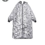 Manteau Gothique Parka Polyester Rembourré