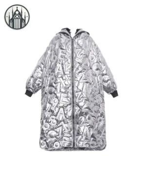 Manteau Gothique Parka Polyester Rembourré — Univers Gothique