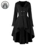 Manteau Gothique Pour Temps Froids - Noir / s