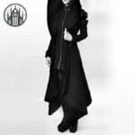 Manteau Gothique Preppy Pour Femme