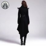 Manteau Gothique Punk Coton Cuir — Univers Gothique (vue 3)