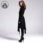 Manteau Gothique Punk Coton Cuir — Univers Gothique (vue 2)