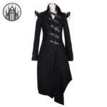 Manteau Gothique Punk Coton Cuir — Univers Gothique (vue 5)