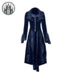 Manteau Gothique Renaissance Pour Femme - Blue / s