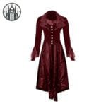 Manteau Gothique Renaissance Pour Femme - Red / s