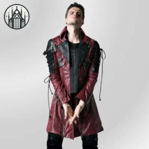 Manteau Gothique Polyester Doublure Coton — Univers Gothique