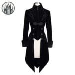 Manteau Gothique Victorien Pour Femme - Livraison Standard Offerte - Noir / m