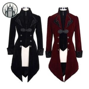Manteau Gothique Victorien Pour Femme - Livraison Standard Offerte - Noir / s