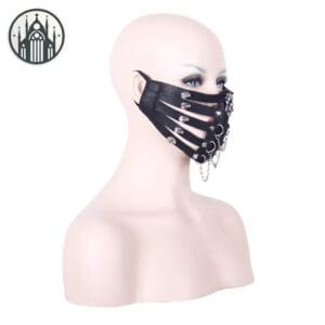 Masque Gothique à Clous De Métal: Livraison Gratuite