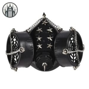 Masque Gothique Steampunk Engrenage Rivet — Univers Gothique