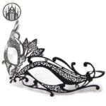 Masque Gothique Avec Strass: Look Démoniaque!