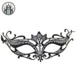 Masque Gothique Avec Strass: Look Démoniaque!