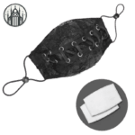 Masque Gothique Biker Ajustable: Chaud Et Coupe-vent