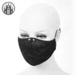 Masque Gothique Biker Ajustable: Chaud Et Coupe-vent - Tête De Mort